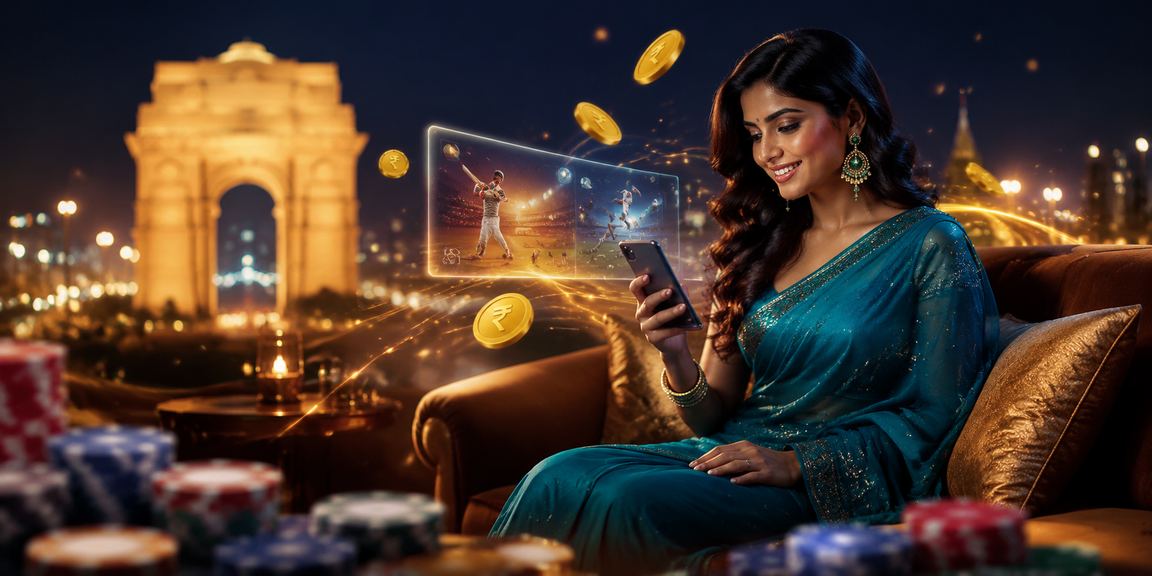 Sports betting enthusiasts in Delhi using mobile devices